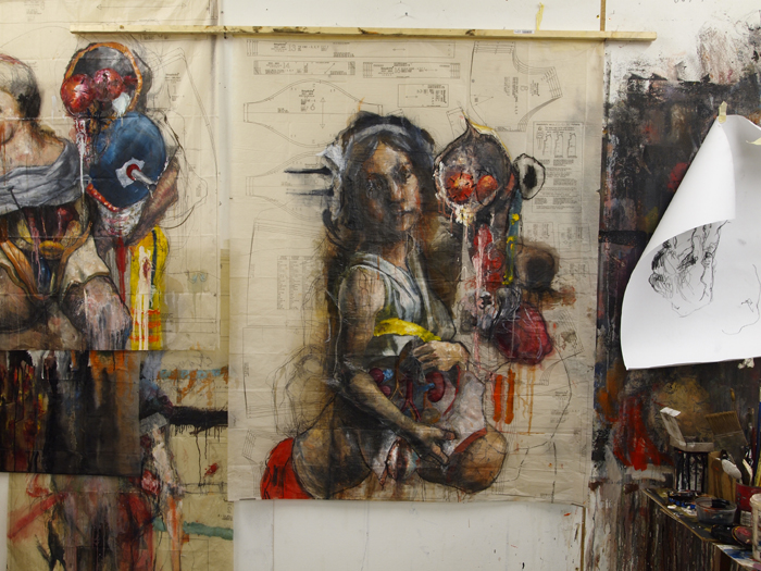 studio view - work in progress