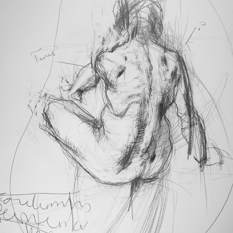 Seated Woman Study